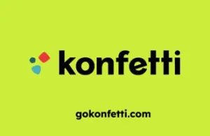 Konfetti Geschenkkarte |