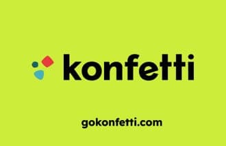 Konfetti Geschenkkarte