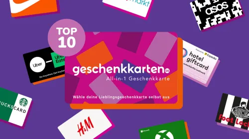 Top 10 der beliebtesten Geschenkgutscheine in Deutschland
