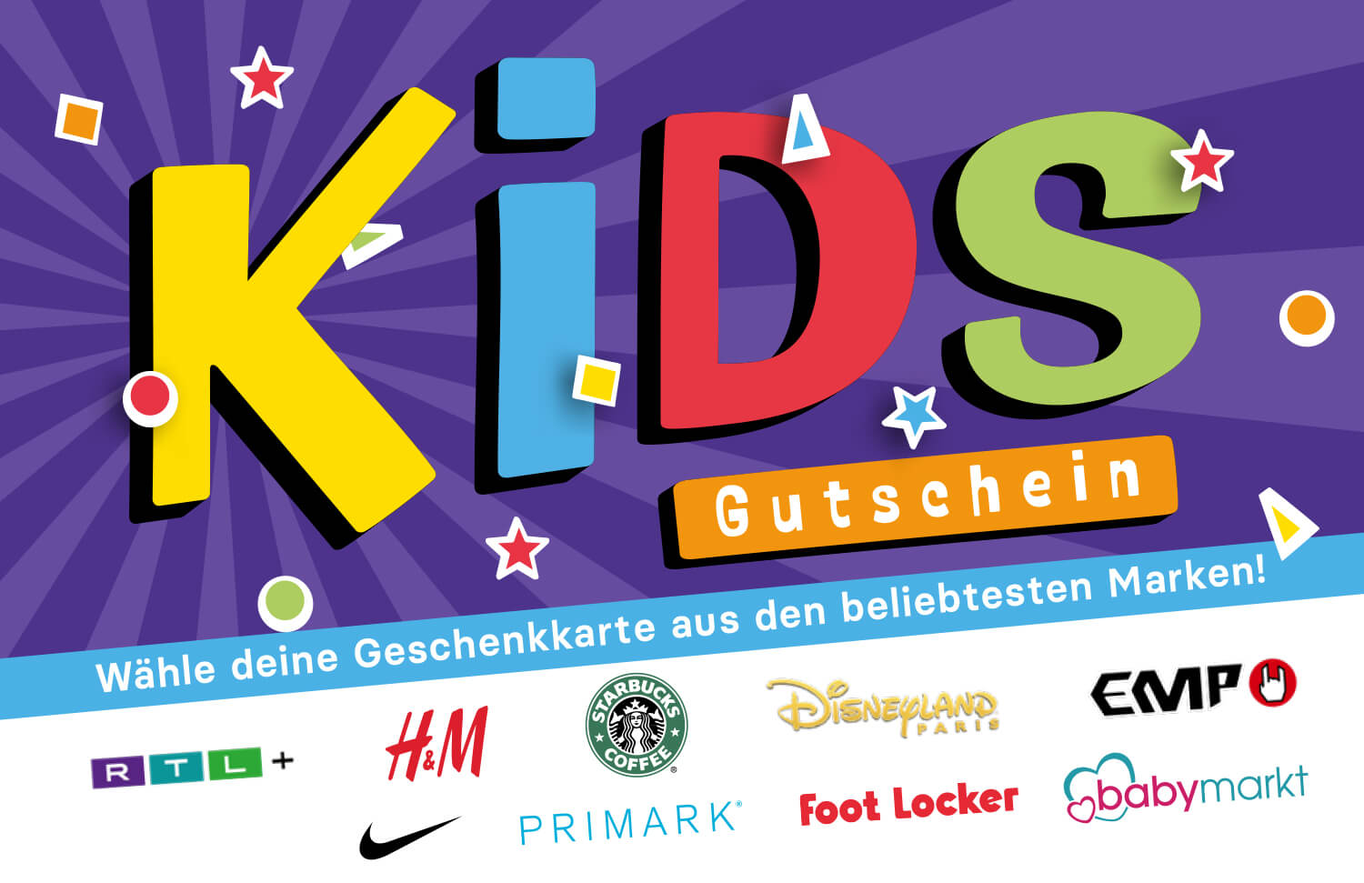Kids- Gutschein