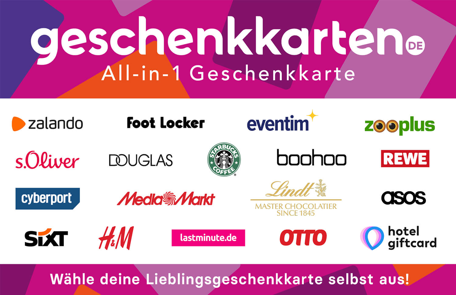 H&m Geschenkkarte Online Einlösen Geht Nicht All-in-1 Geschenkkarte kaufen: Für jeden Anlass perfekt