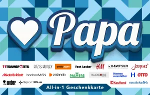 Geschenkkarte Papa All-in-1