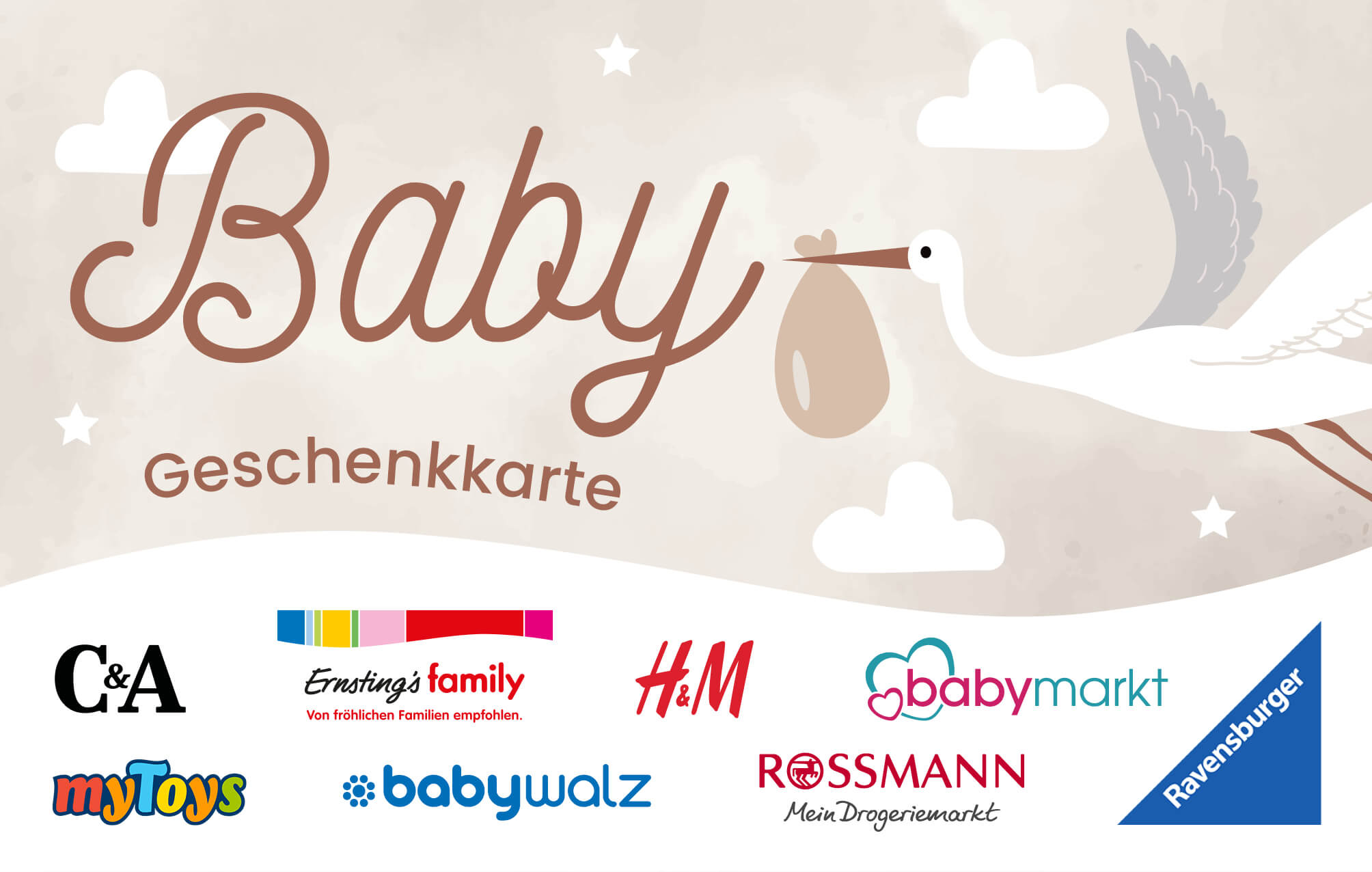 Baby Geschenkkarte