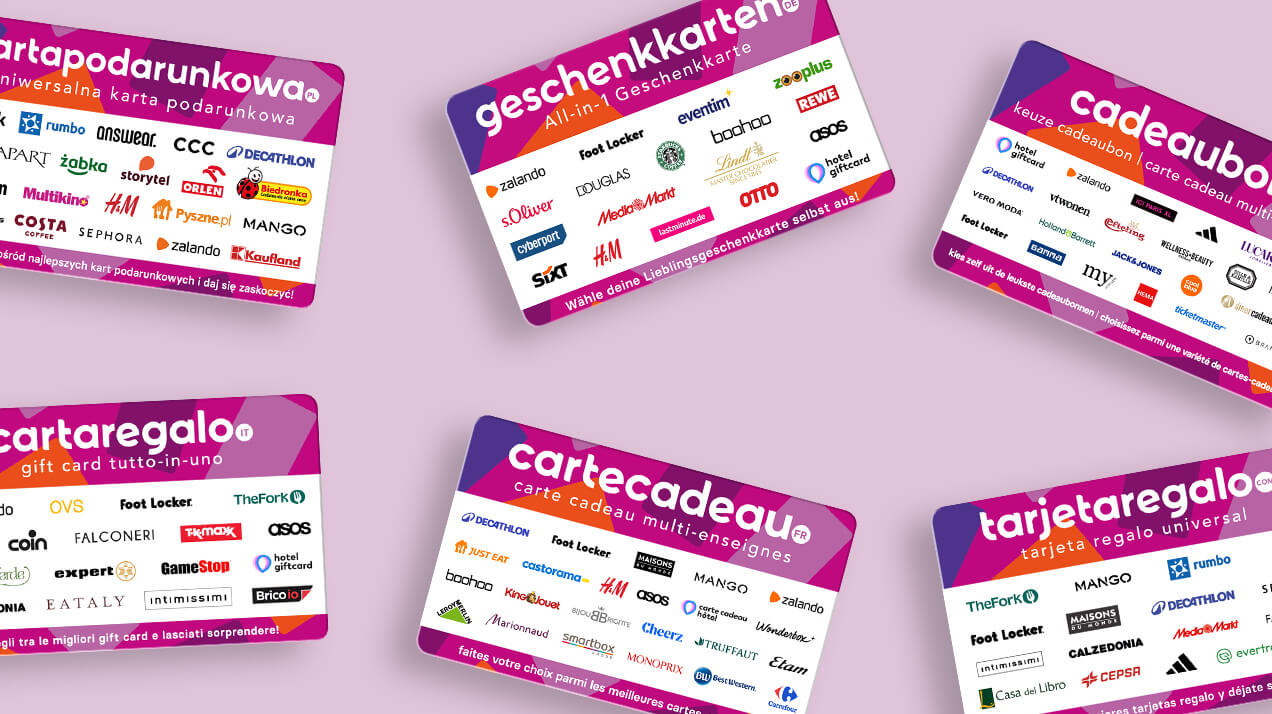 All-in-1 Geschenkkarte