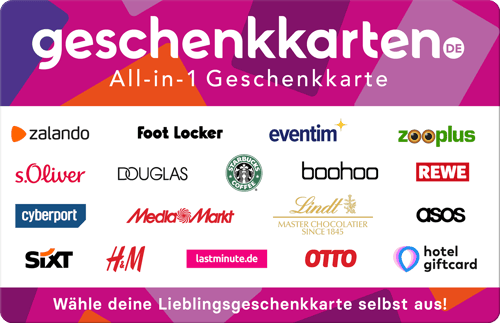 All-in-1 Geschenkkarte