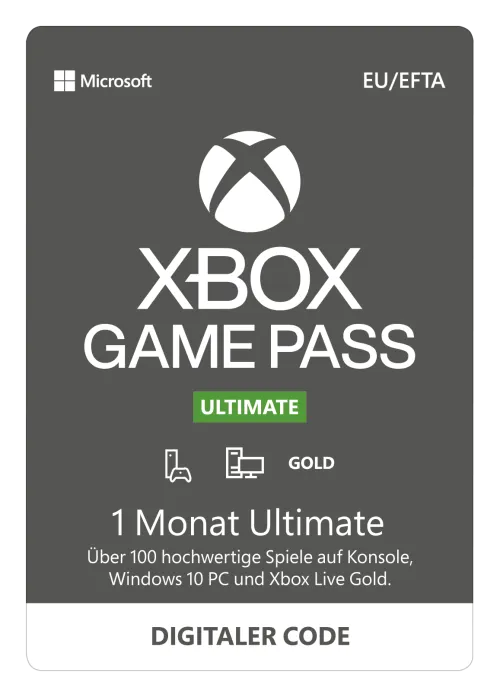 Xbox Live Game Pass Ultimate 1M Geschenkkarte