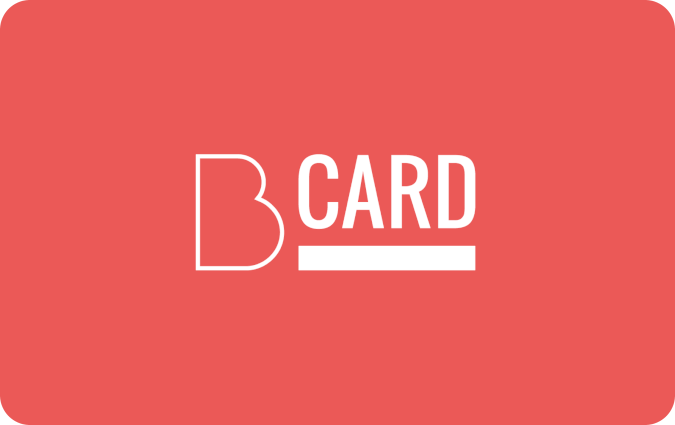 B-Card Geschenkkarte