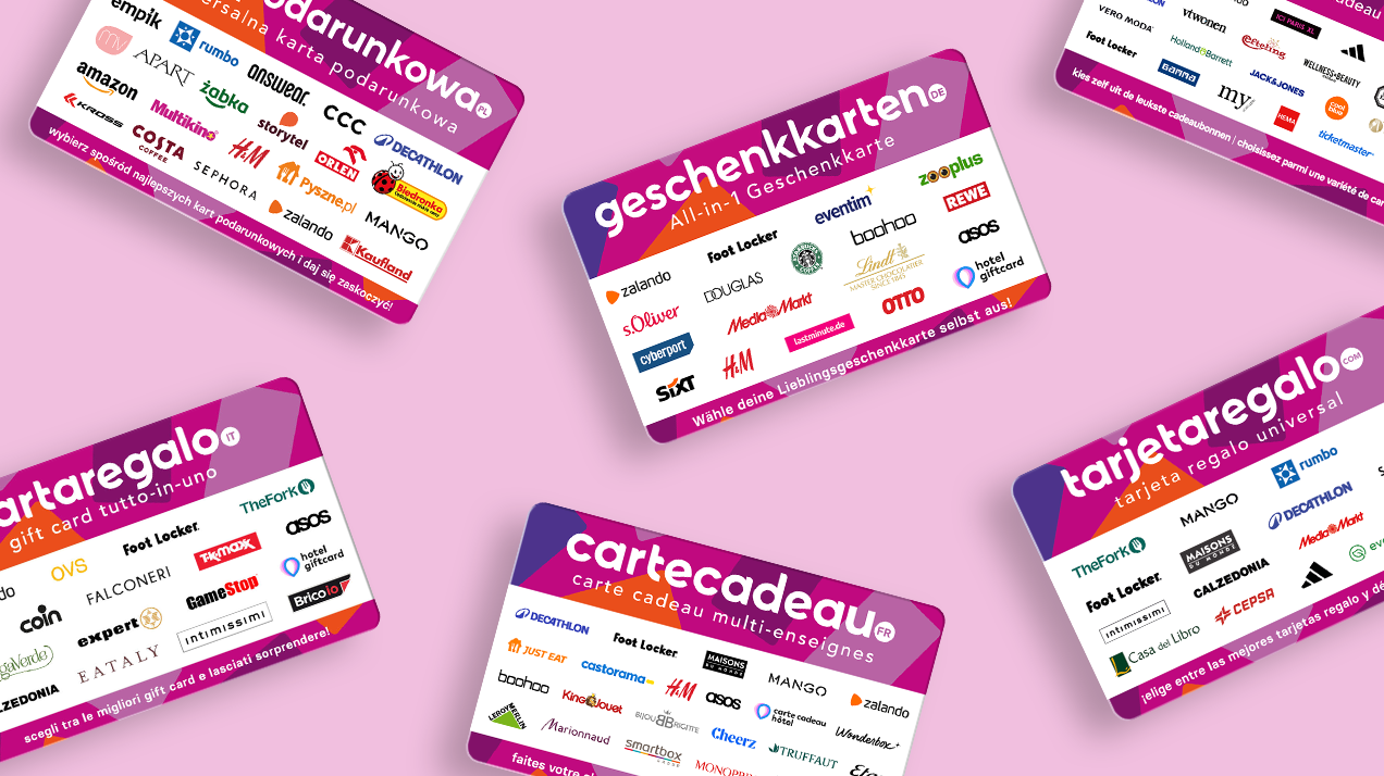 All-in-1 Geschenkkarte