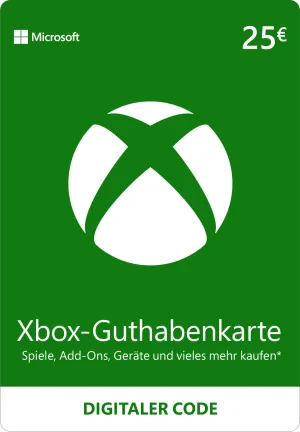 Xbox Live €25 Geschenkkarte