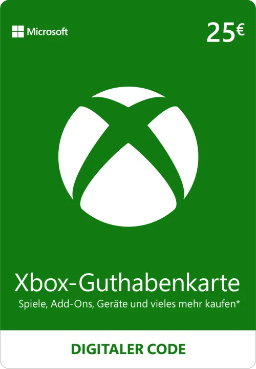 Xbox Live €25 Geschenkkarte