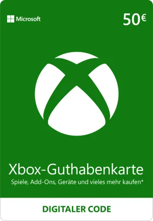 Xbox Live €50 Geschenkkarte