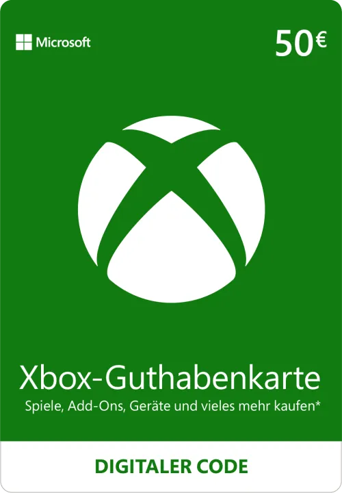 Xbox Live €50 Geschenkkarte