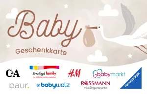 Baby Geschenkkarte