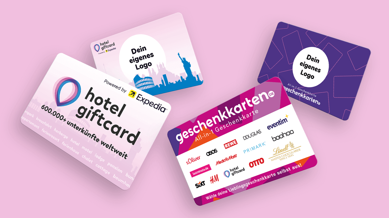 All-in-1 und Hotel Geschenkkarten