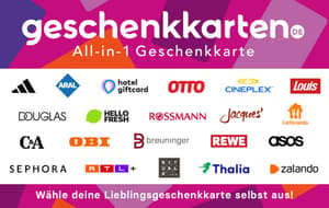 All-in-1 Geschenkkarte