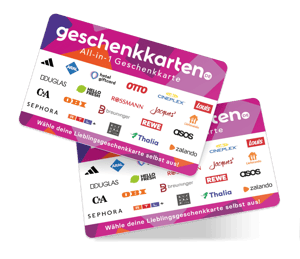All-in-1 Geschenkkarte