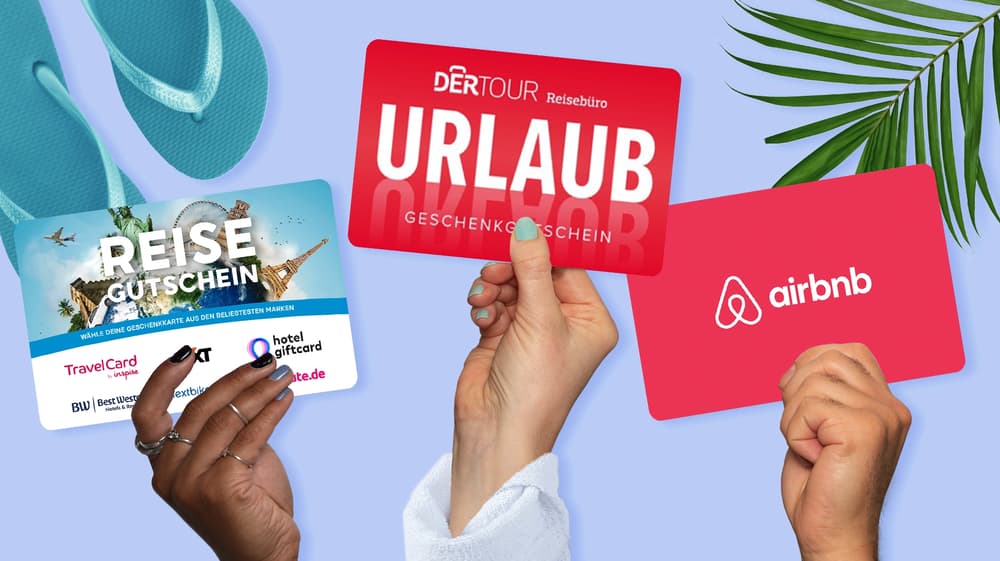 Gutscheine für Reisen: einen Reisegutschein verschenken