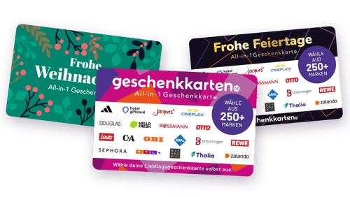 Mitarbeitergeschenke zu Weihnachten für ein gemischtes Team